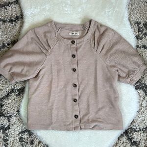 Madewell Short Sleeved Cardigan Sz Small